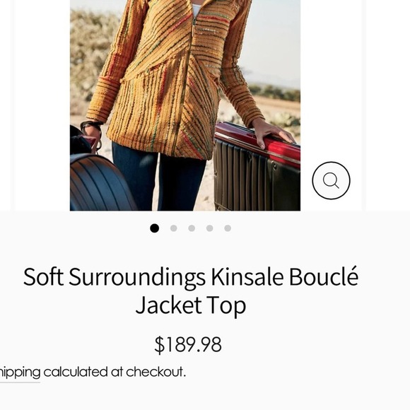 Soft Surroundings Jacket/Top, Size XS - Picture 3 of 17